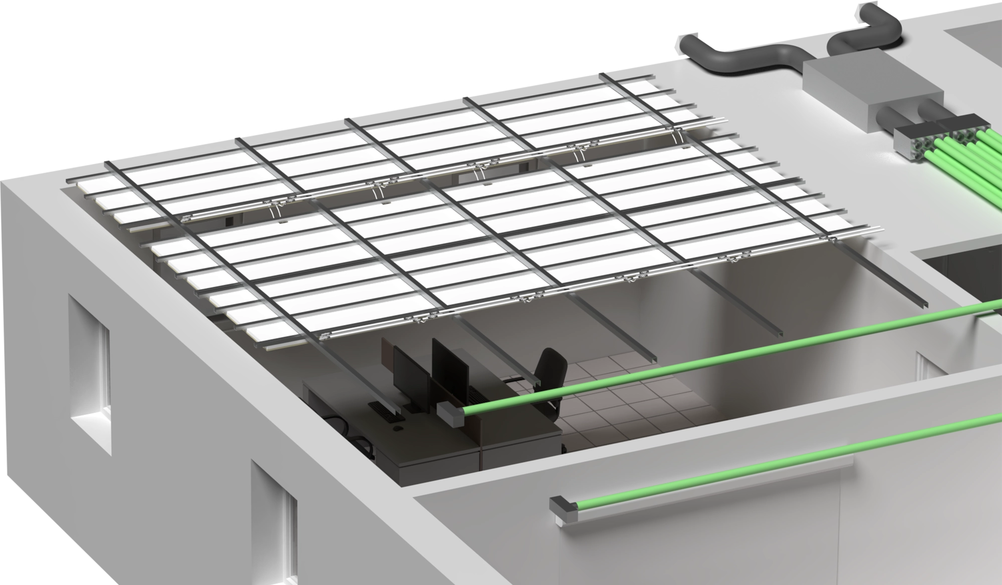 radiante soffitto integrazione con vmc