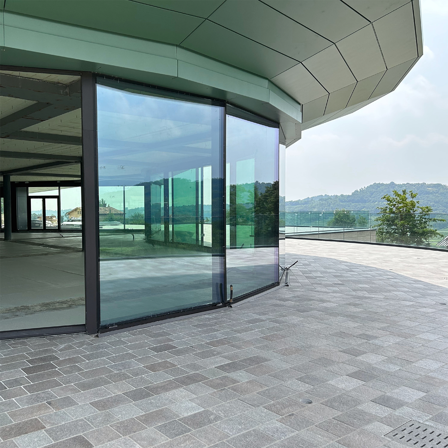 Sistema di riscaldamento a pavimento per la Cantina Le Contesse.